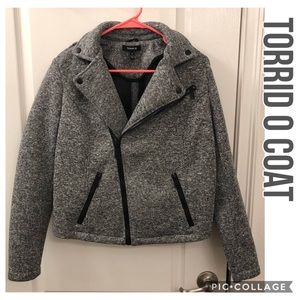 EUC Torrid 0 (size 12) Moto jacket